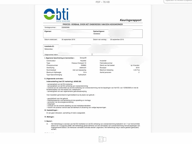 2016 haulotte compact 10 - afbeelding 4 van  11