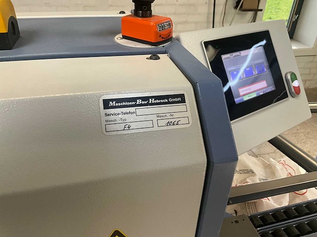 2016 hebrock f4 kantenlijmmachine - afbeelding 5 van  20
