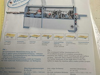 2016 hebrock f4 kantenlijmmachine - afbeelding 10 van  20