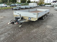 2016 henra pl35es plateau wagen 500 x 200 aanhangwagen - afbeelding 1 van  22