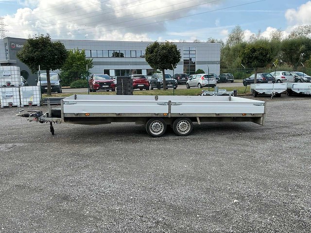 2016 henra pl35es plateau wagen 500 x 200 aanhangwagen - afbeelding 12 van  22
