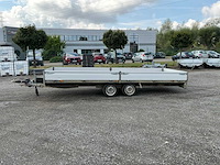 2016 henra pl35es plateau wagen 500 x 200 aanhangwagen - afbeelding 12 van  22