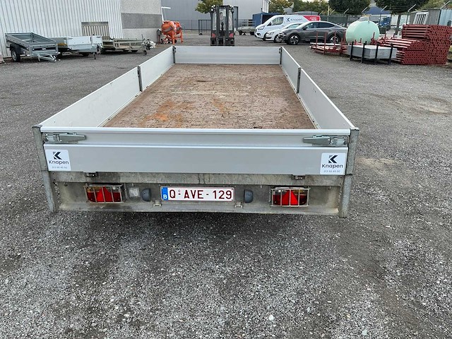 2016 henra pl35es plateau wagen 500 x 200 aanhangwagen - afbeelding 17 van  22
