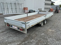 2016 henra pl35es plateau wagen 500 x 200 aanhangwagen - afbeelding 18 van  22