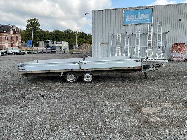 2016 henra pl35es plateau wagen 500 x 200 aanhangwagen - afbeelding 19 van  22