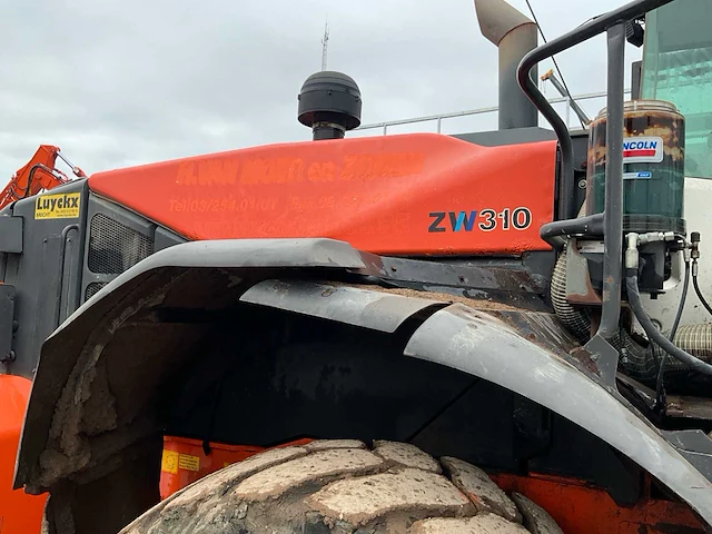 2016 hitachi zw310-5b shovel - afbeelding 14 van  44