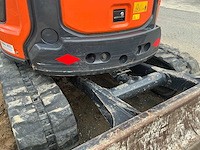 2016 hitachi zx55u-5a minigraver - afbeelding 17 van  40