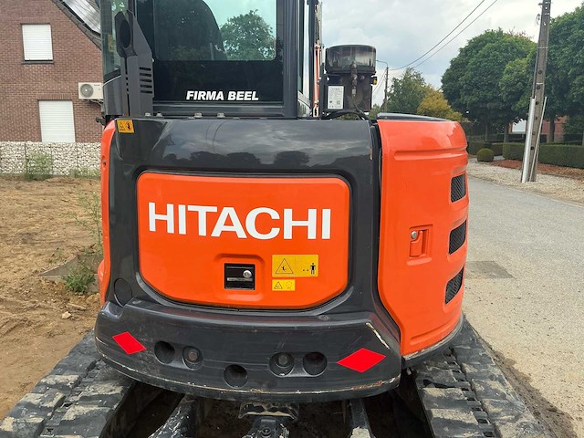 2016 hitachi zx55u-5a minigraver - afbeelding 20 van  40