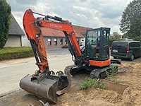 2016 hitachi zx55u-5a minigraver - afbeelding 12 van  40
