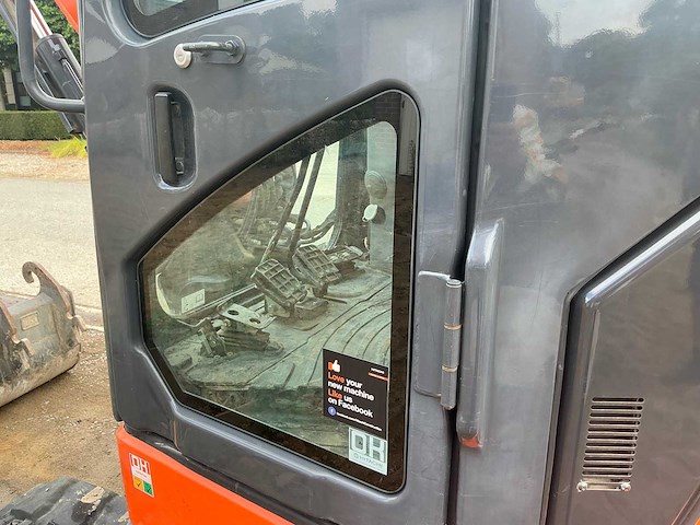 2016 hitachi zx55u-5a minigraver - afbeelding 24 van  40