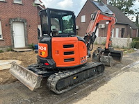 2016 hitachi zx55u-5a minigraver - afbeelding 23 van  40