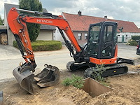 2016 hitachi zx55u-5a minigraver - afbeelding 37 van  40