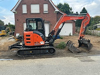 2016 hitachi zx55u-5a minigraver - afbeelding 1 van  7
