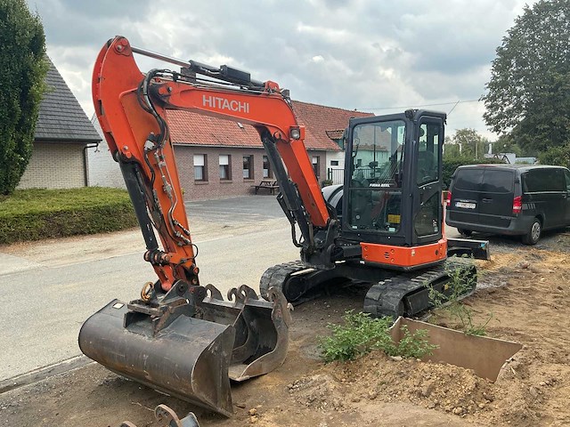 2016 hitachi zx55u-5a minigraver - afbeelding 2 van  7