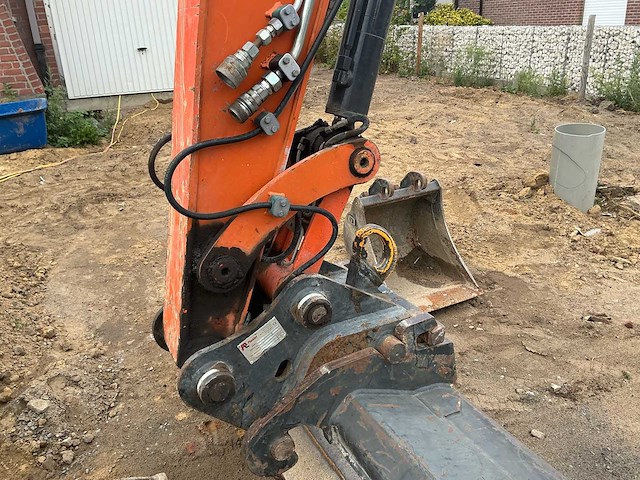 2016 hitachi zx55u-5a minigraver - afbeelding 7 van  7