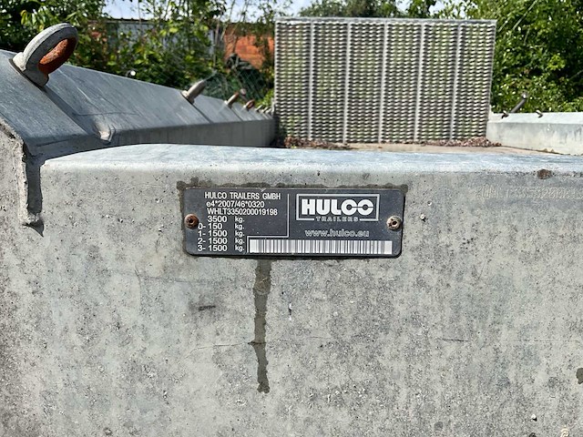 2016 hulco terrax-3 aanhangwagen - afbeelding 26 van  30