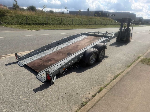 2016 humbaur transporter aanhangwagen *mtm 3000kg* - afbeelding 12 van  23