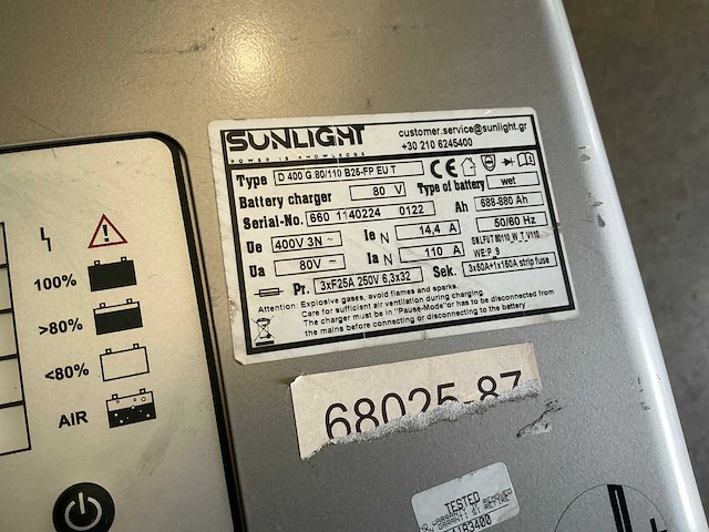 2016 hyster j2.5xn vorkheftruck (68025-76) - afbeelding 13 van  20