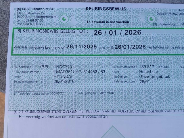 2016 hyundai i30 - afbeelding 15 van  23