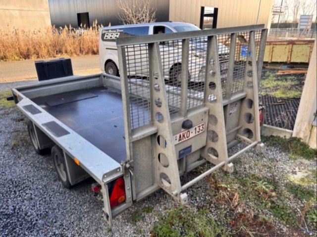 2016 ifor williams gx126 tandemasser aanhangwagen - afbeelding 6 van  9
