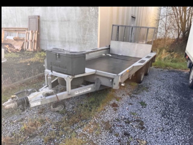 2016 ifor williams gx126 tandemasser aanhangwagen - afbeelding 7 van  9