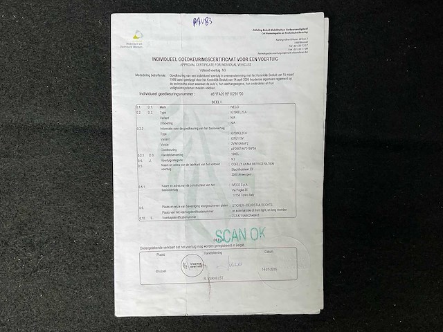 2016 iveco ig190el2ca vrachtwagen - afbeelding 30 van  41