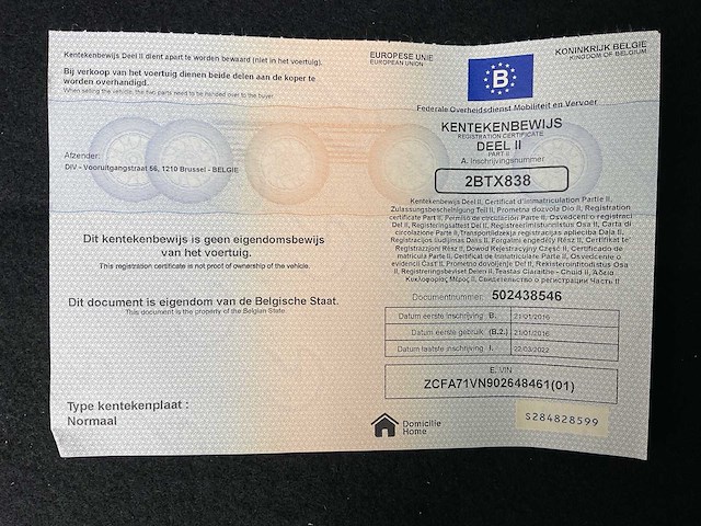 2016 iveco ig190el2ca vrachtwagen - afbeelding 7 van  8