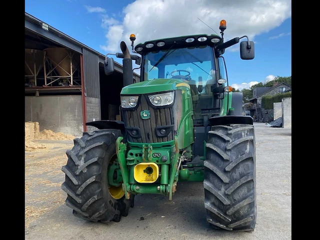 2016 john-deere 6175 r 4wd landbouwtractor - afbeelding 10 van  15