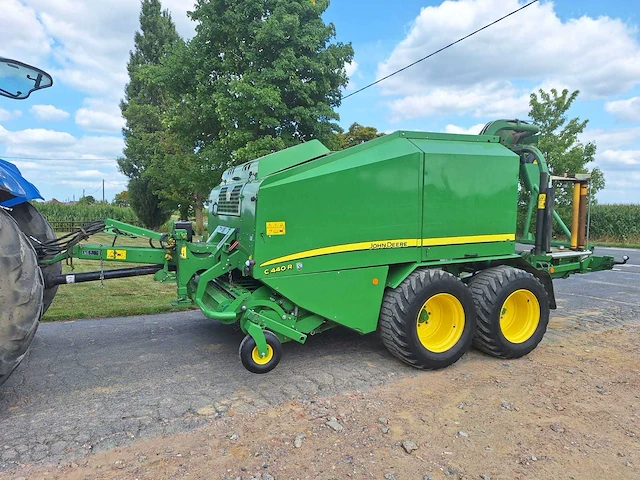 2016 john deere c440h pers wikkel combinatie balenpers - afbeelding 1 van  19