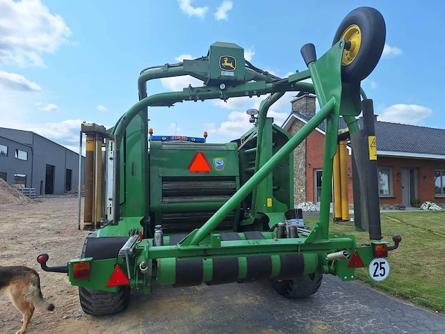 2016 john deere c440h pers wikkel combinatie balenpers - afbeelding 16 van  19