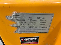 2016 jungheinrich eje m13 elektrische palletwagen - afbeelding 3 van  11