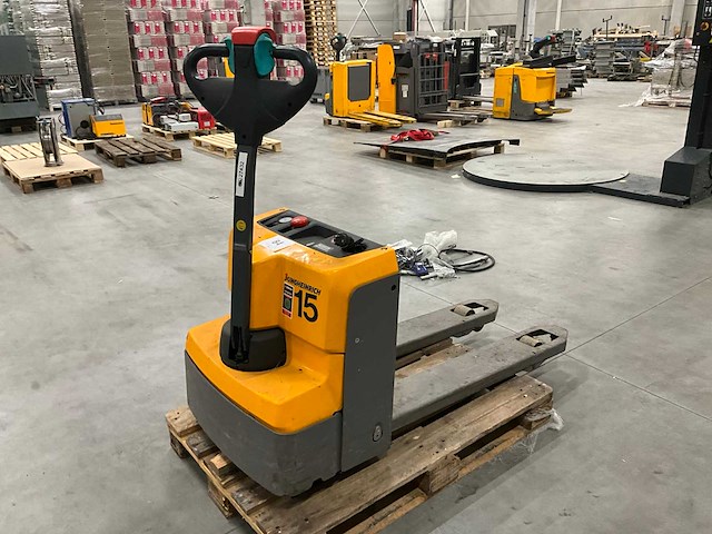 2016 jungheinrich eje m13 elektrische palletwagen - afbeelding 7 van  11