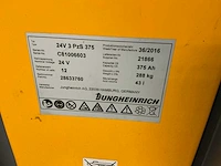 2016 jungheinrich eks110z280zz orderpicker - afbeelding 2 van  21