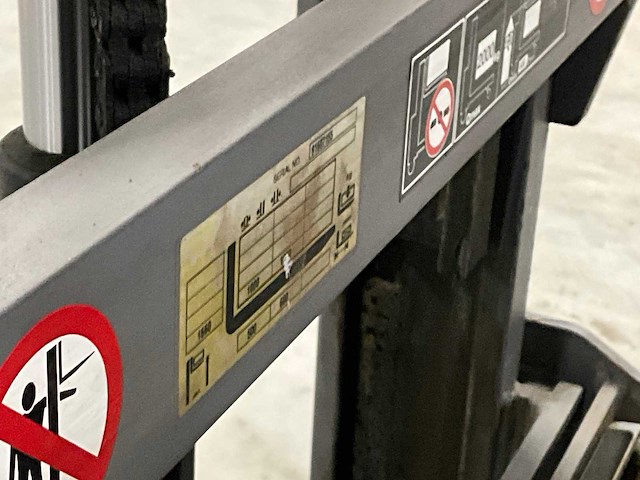 2016 jungheinrich esd120 stapelaar - afbeelding 6 van  17