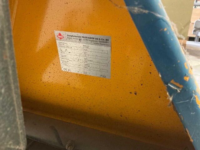 2016 jungheinrich hpt-a20 hand hydraulische palletwagen - afbeelding 5 van  5