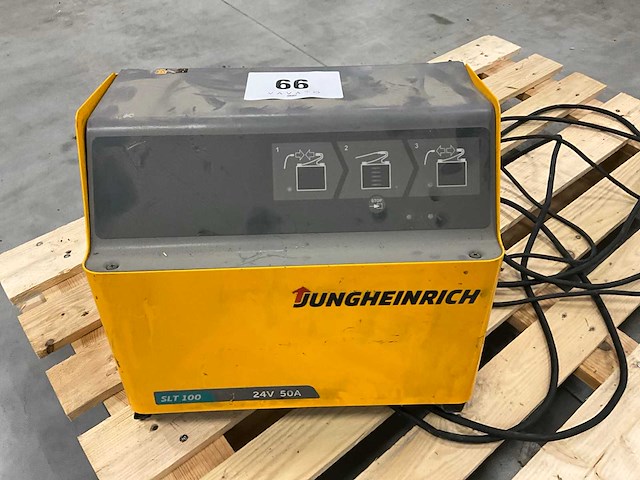2016 jungheinrich slt 100 acculader - afbeelding 3 van  6
