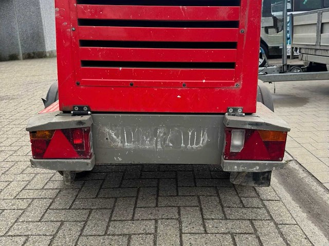 2016 kaeser m20 mobiele bouwcompressor - 7 bar - 14kw - afbeelding 9 van  16