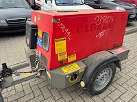 2016 kaeser m20 mobiele bouwcompressor - 7 bar - 14kw - afbeelding 11 van  16