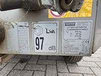 2016 kaeser m20 mobiele bouwcompressor - 7 bar - 14kw - afbeelding 7 van  10