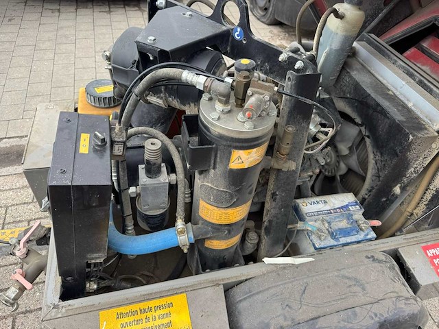 2016 kaeser m20 mobiele bouwcompressor - 7 bar - 14kw - afbeelding 9 van  10