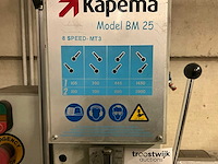 2016 kapema bm25 kolomboormachine op zolderverdieping - afbeelding 4 van  7