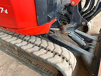 2016 kubota u27-4 rupsgraafmachine - afbeelding 6 van  20