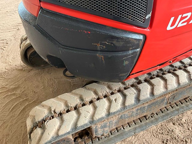 2016 kubota u27-4 rupsgraafmachine - afbeelding 7 van  20