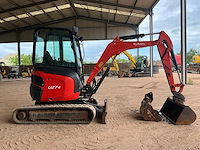 2016 kubota u27-4 rupsgraafmachine - afbeelding 16 van  20