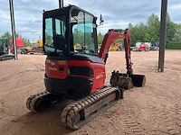 2016 kubota u27-4 rupsgraafmachine - afbeelding 17 van  20