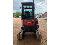 2016 kubota u27-4 rupsgraafmachine - afbeelding 18 van  20