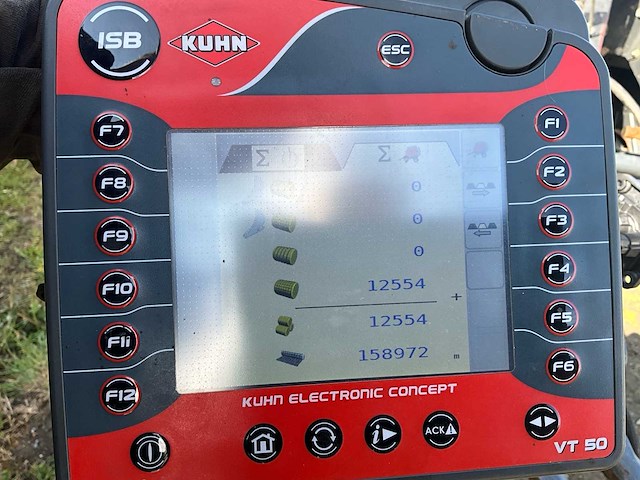 2016 kuhn vb 2295 progressieve dichtheid ronde balenmachine - afbeelding 10 van  32