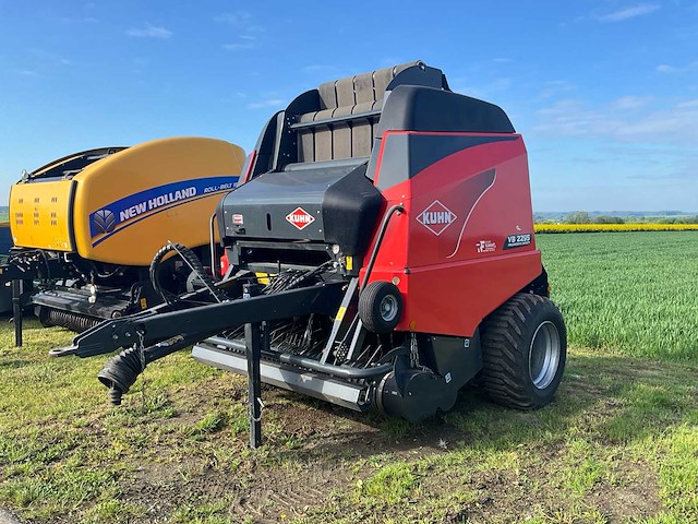 2016 kuhn vb 2295 progressieve dichtheid ronde balenmachine - afbeelding 1 van  16