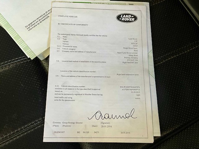 2016 land rover range rover sport - afbeelding 16 van  20