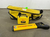 2016 leica digicat 550i xf kabelzoeker met diepte uitlezing incl. generator - afbeelding 1 van  6